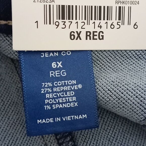 Arizona Jean company Girls shorts size 6X regular pull up stretch shorts - Picture 4 of 5